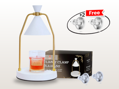 Dimmable Candle Warmer Lamp with timer plus 2 bulbs