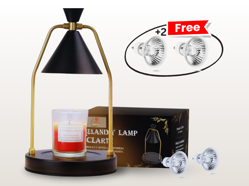 electric dimmable candle warmer lamp wth timer