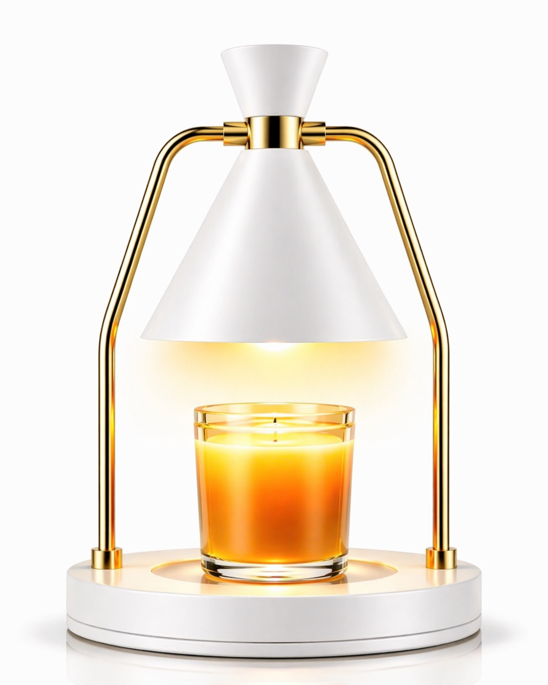 Mighty T White Flame-Free Candle Warmer